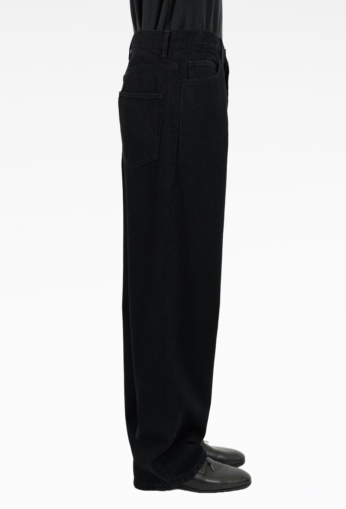 Black Tailored Selvedge Jeans