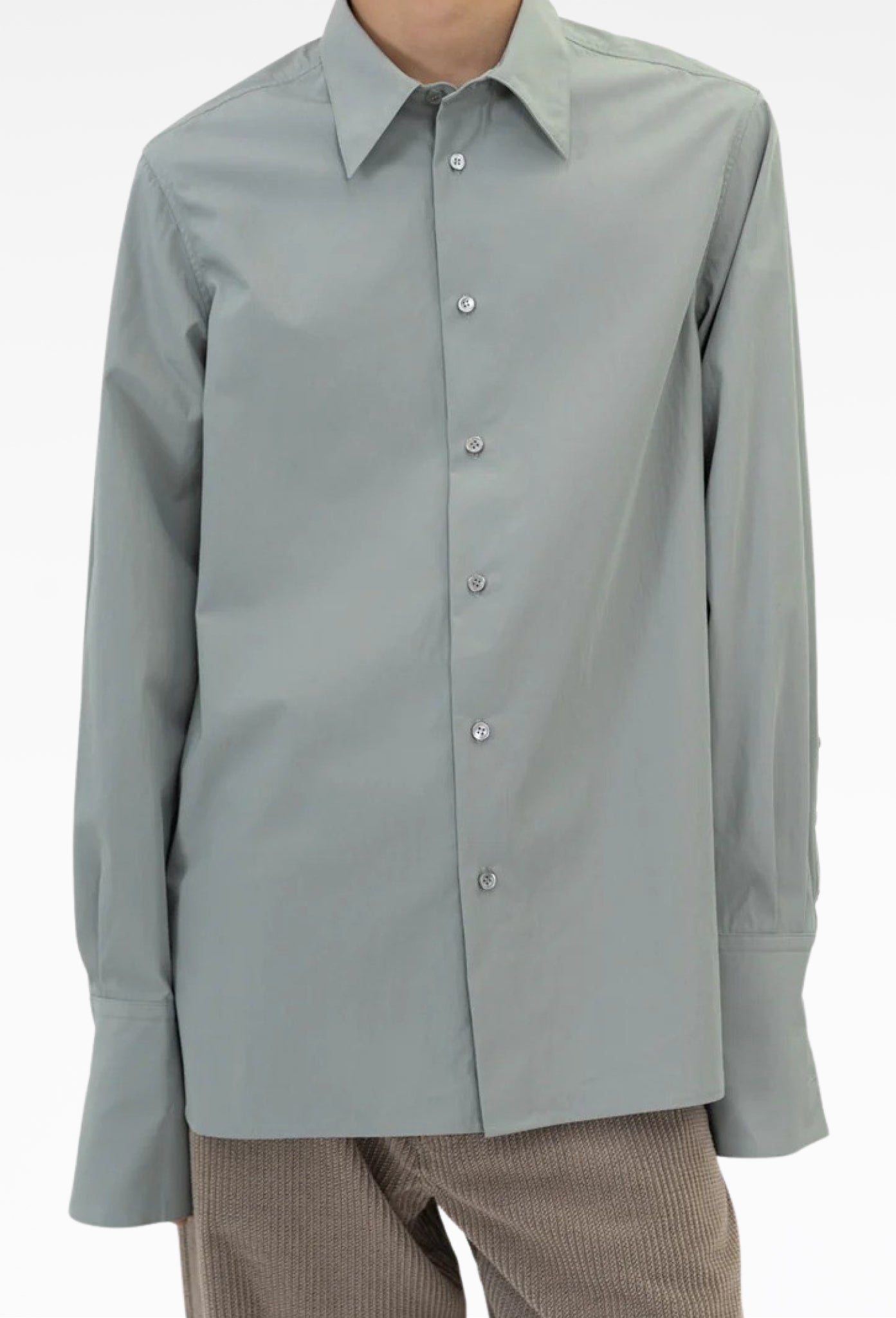 Mint Double Cuff Shirt
