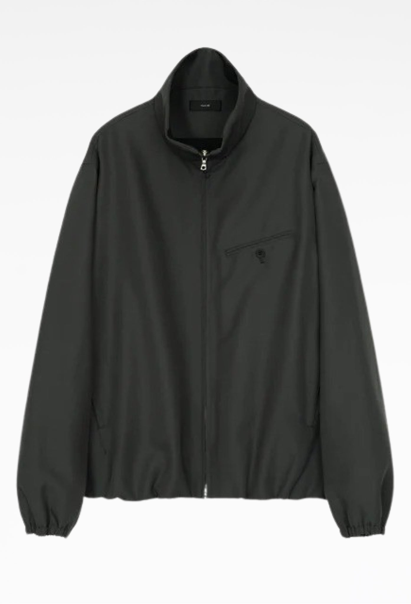 Steel Grey Caviar Blouson
