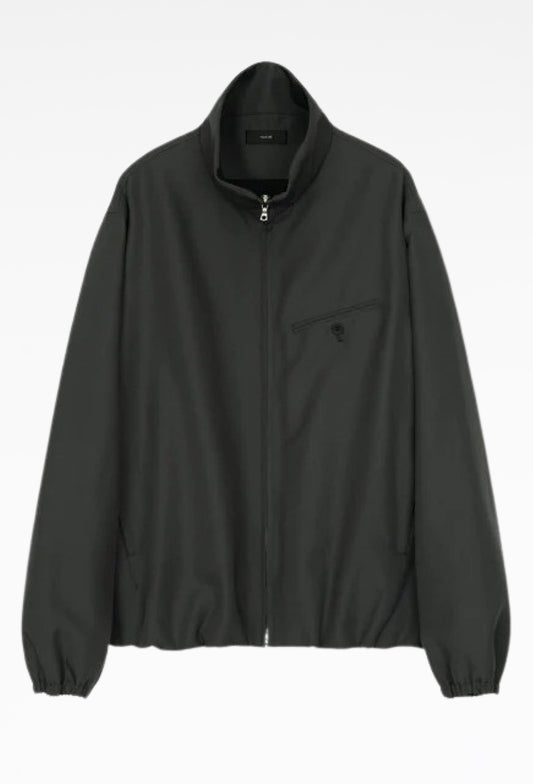 Steel Grey Caviar Blouson