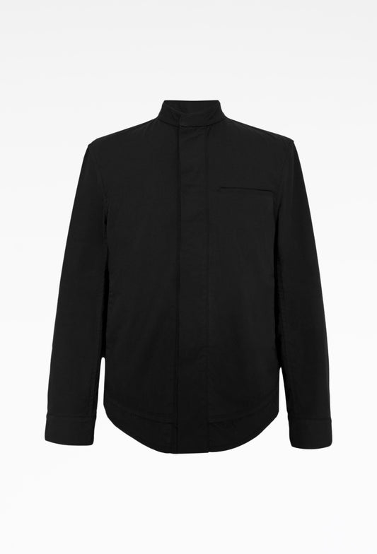Black Raw Edge Shirt