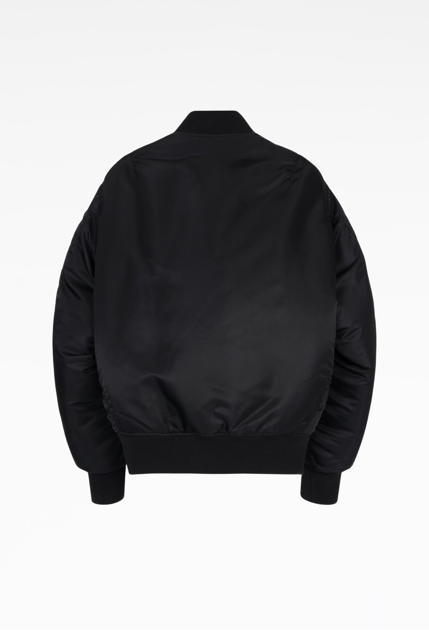 Black Opera Bomber Jacket In Limonta® Nylon