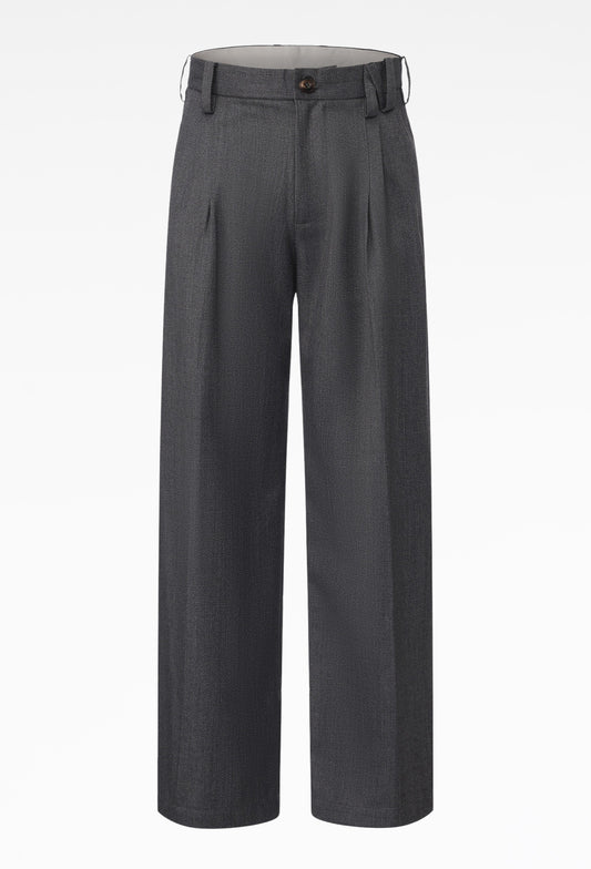 Grey Quill Pen Tailored Trouser