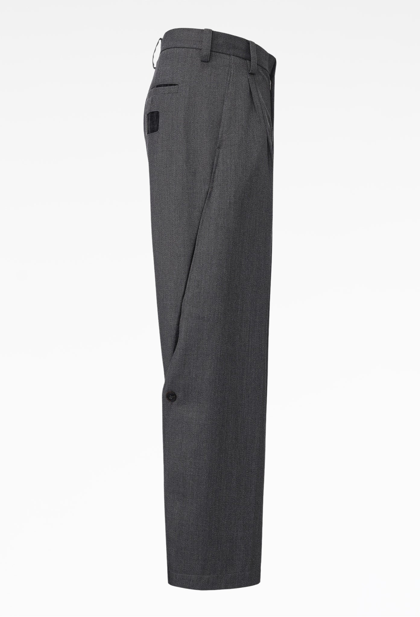 Grey Quill Pen Tailored Trouser