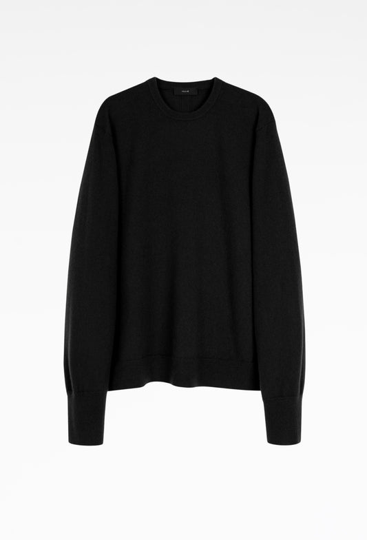 Black Everyday Knit Sweater