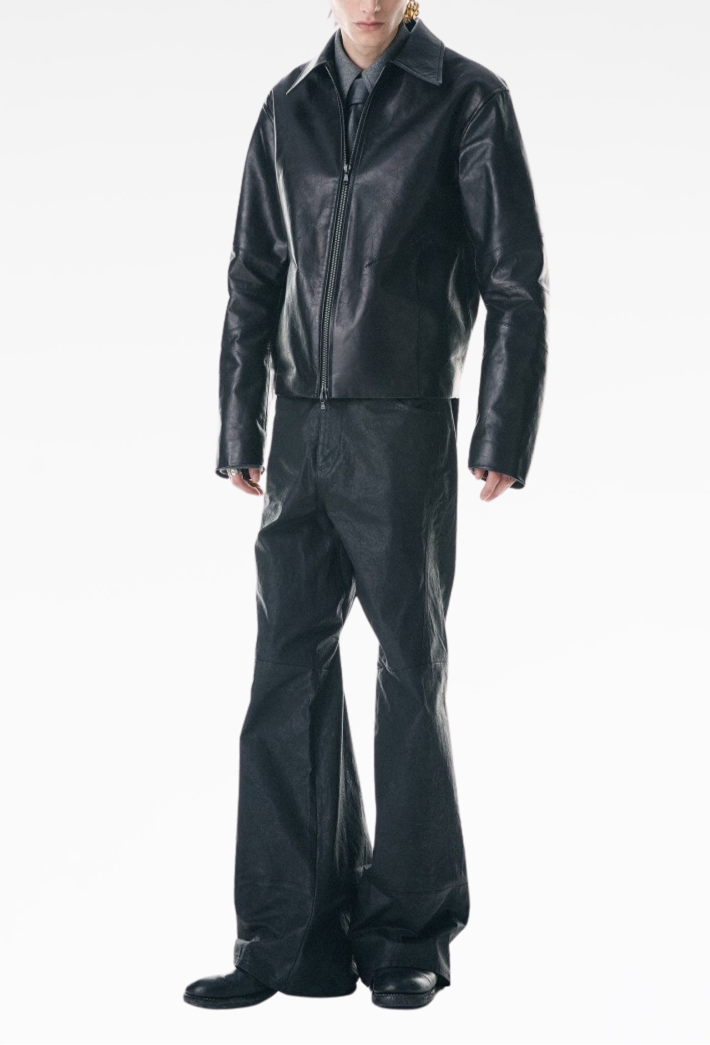 Hugo Horse Hide Leather Jacket