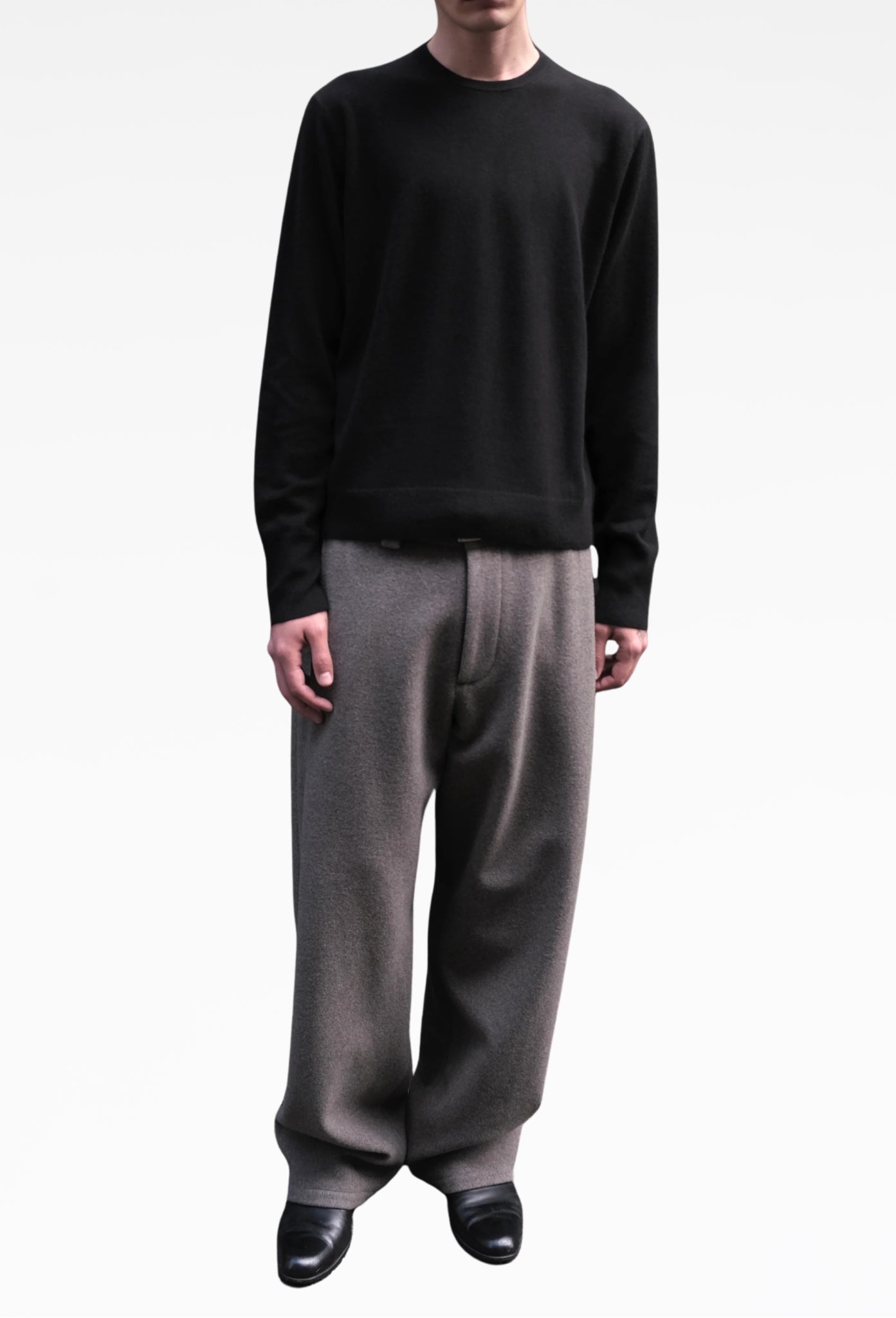 Black Everyday Knit Sweater