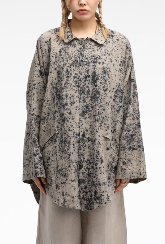 Black and Grey Farmer Shirt