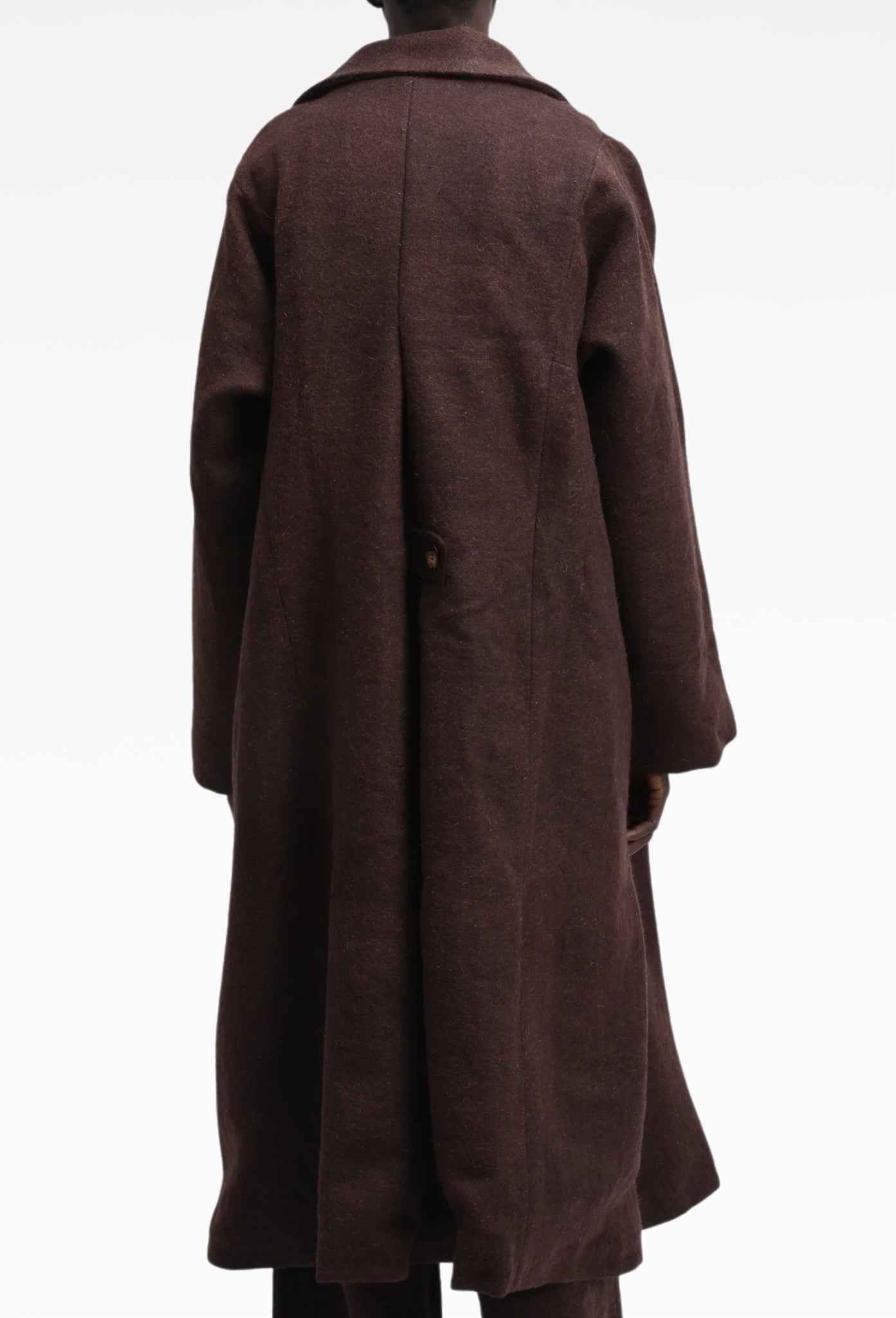 Rich Brown Farmer Coat