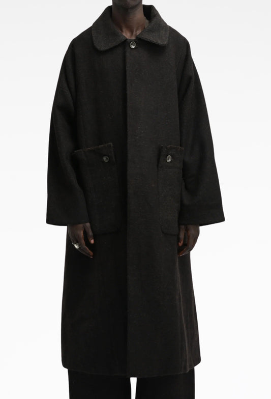 Deep Brown Farmer Coat