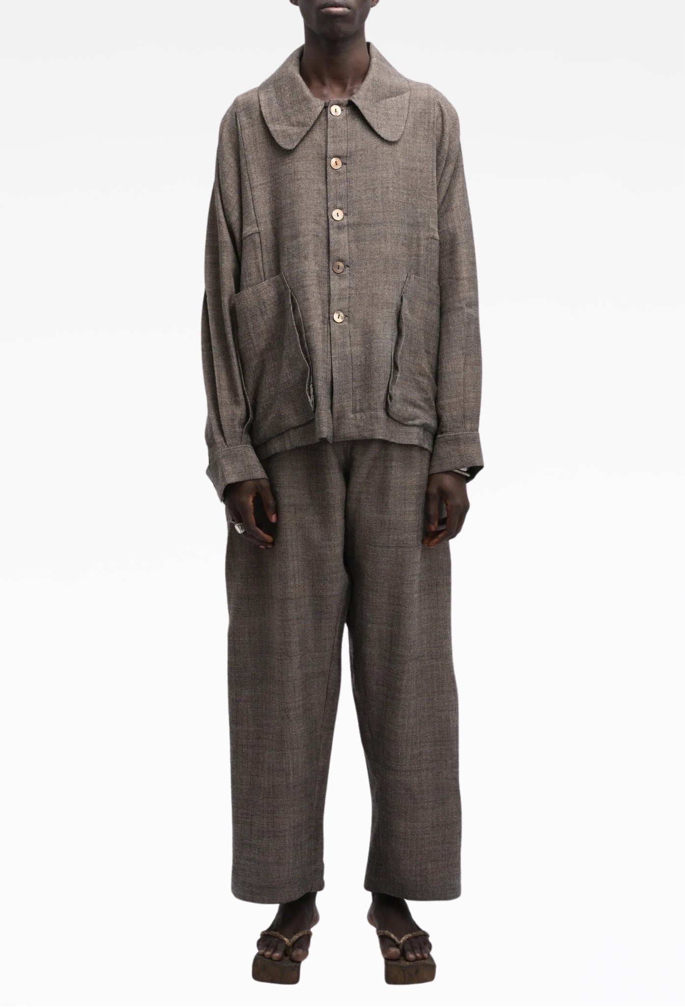 Light Brown Farmer Jacket