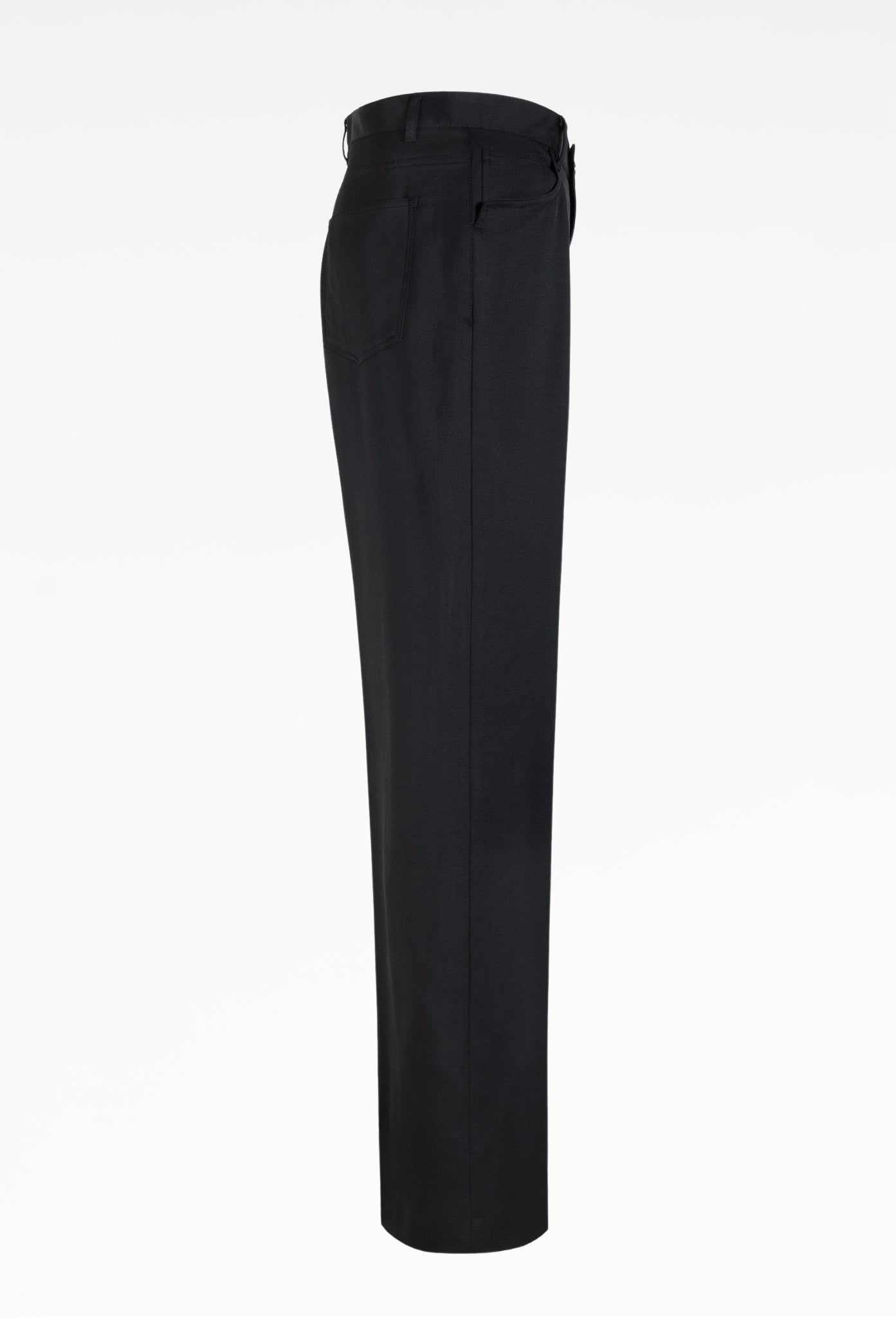 Emissary Wool Sateen Trousers