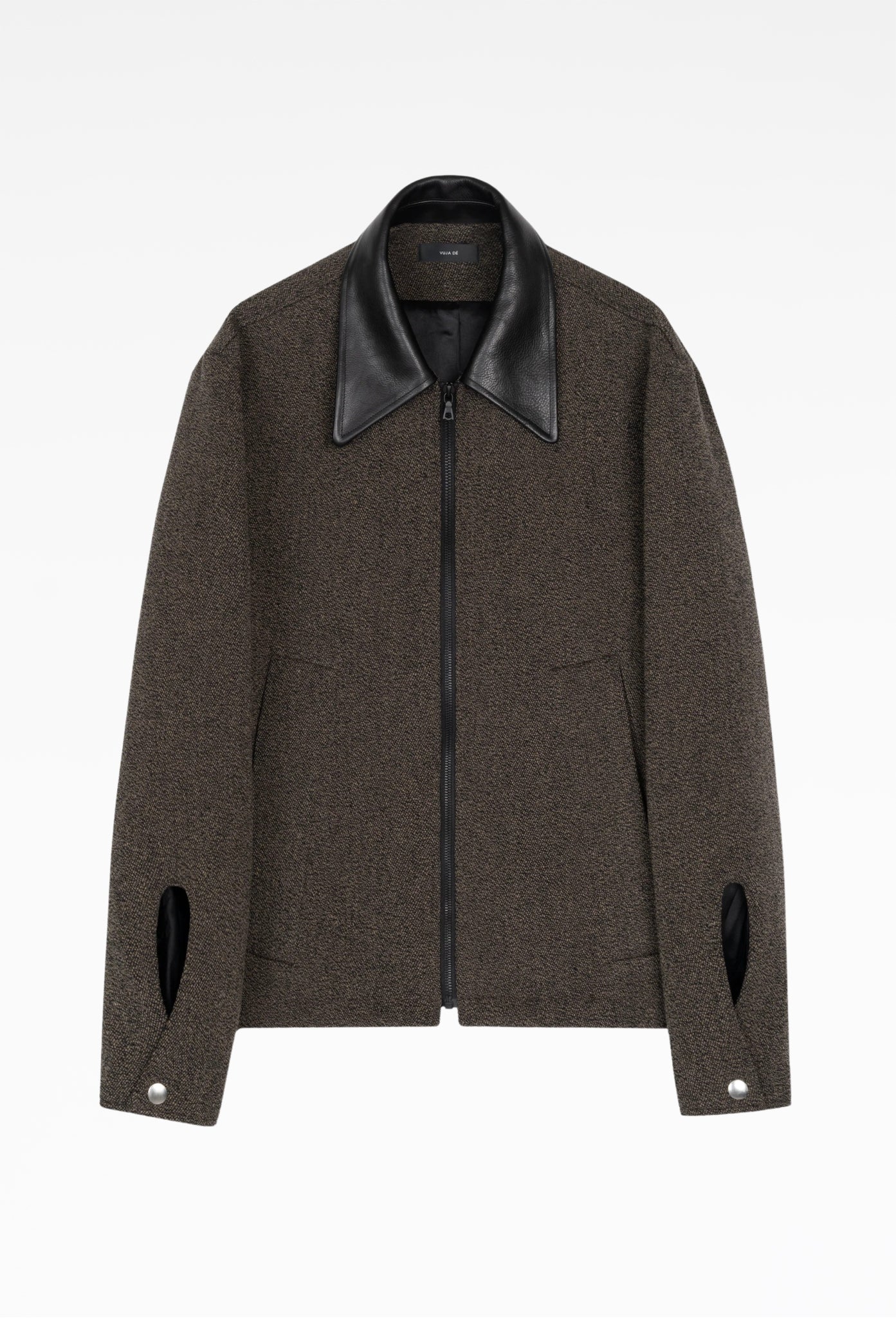 Dust Brown Relaxed Shirt Jacket