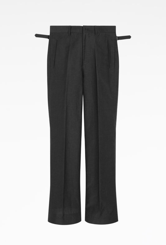 Dark Brown Dylan Flared Trousers