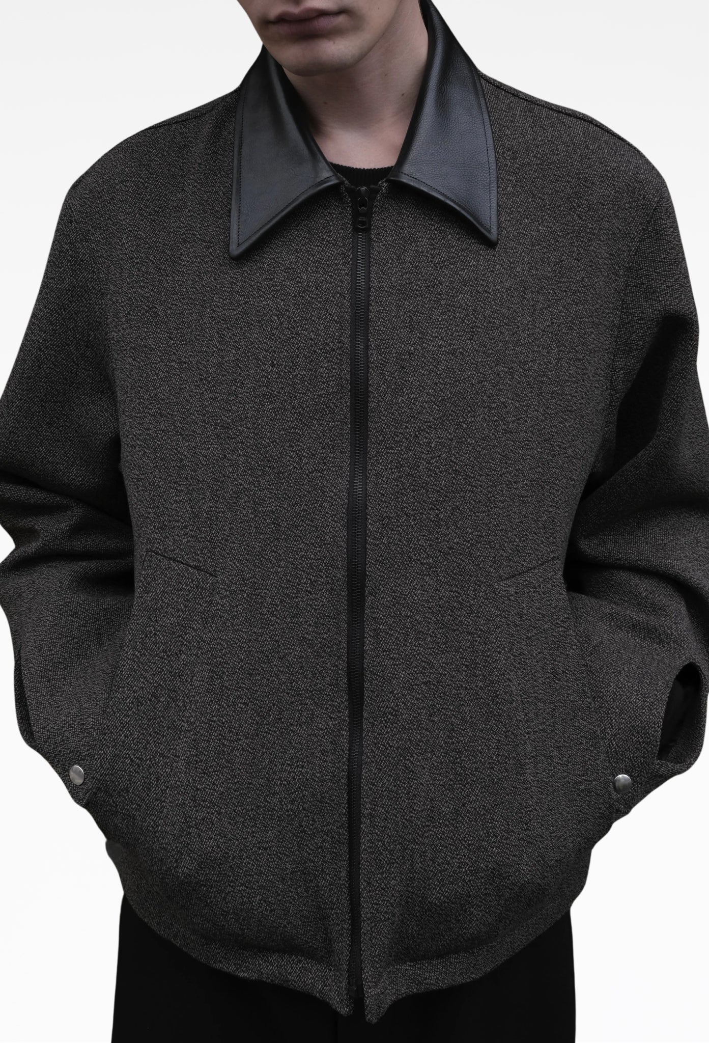 Dust Brown Relaxed Shirt Jacket