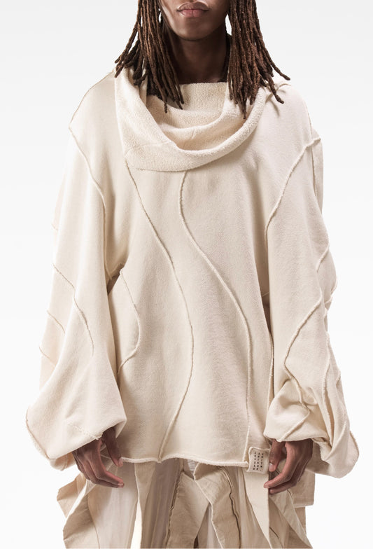 Undyed Reversible Post Human Sweater