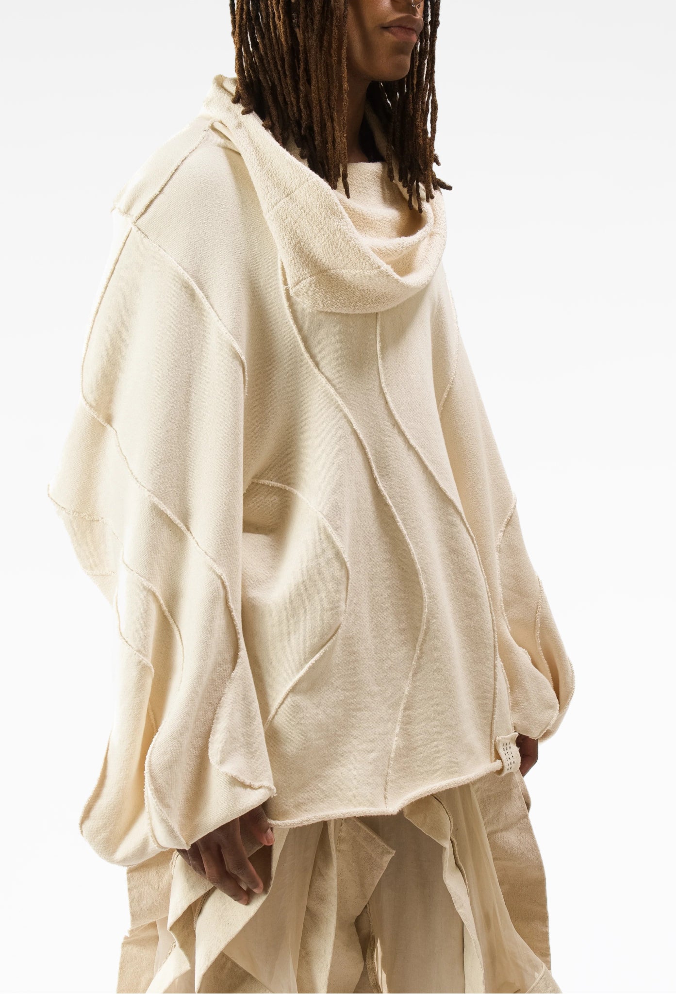 Undyed Reversible Post Human Sweater
