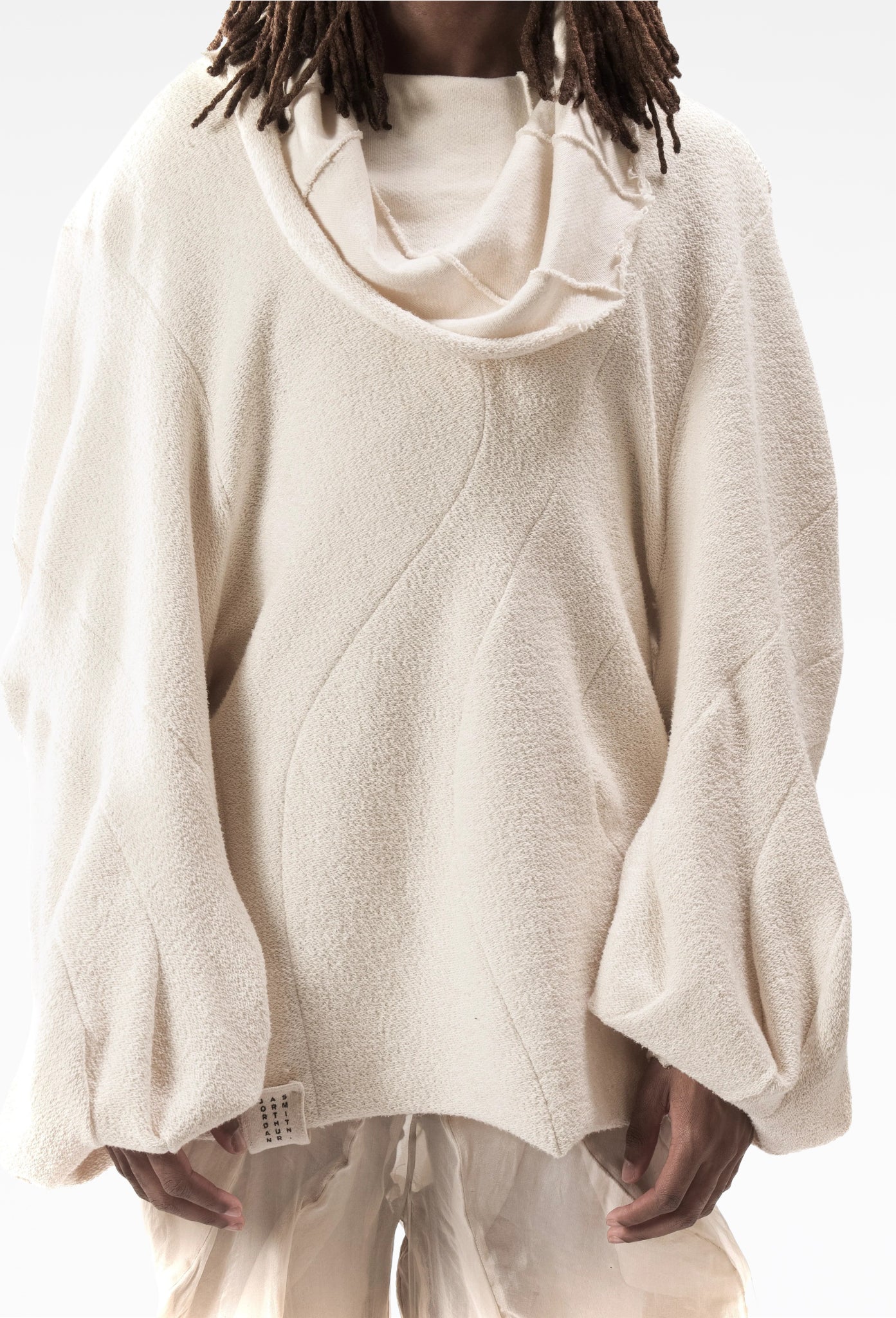 Undyed Reversible Post Human Sweater
