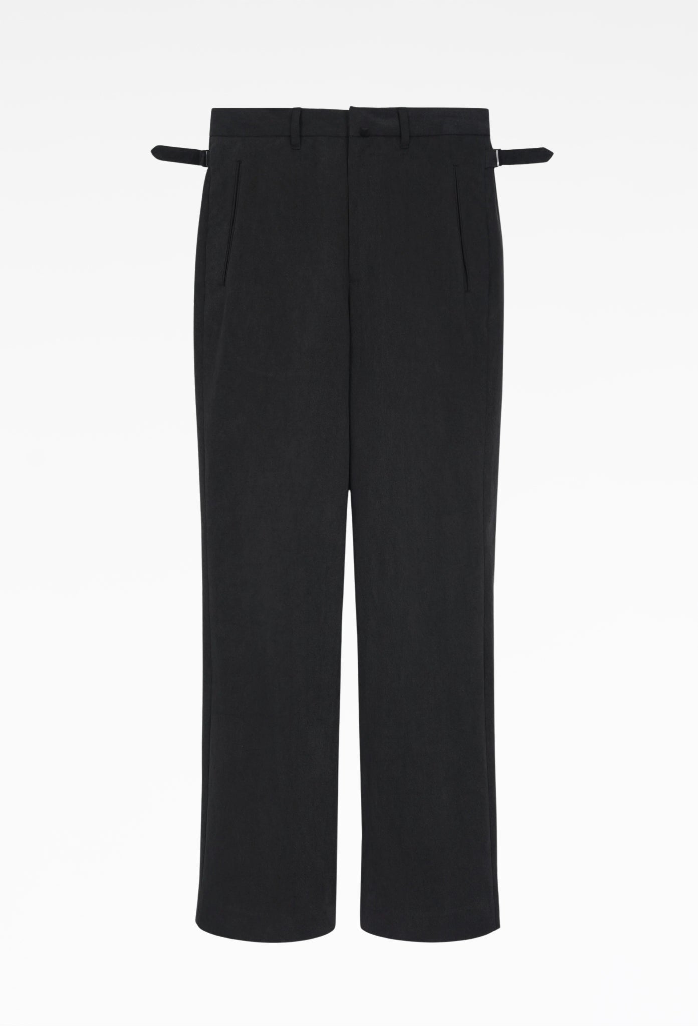 Faded Black Dylan Flared Trousers