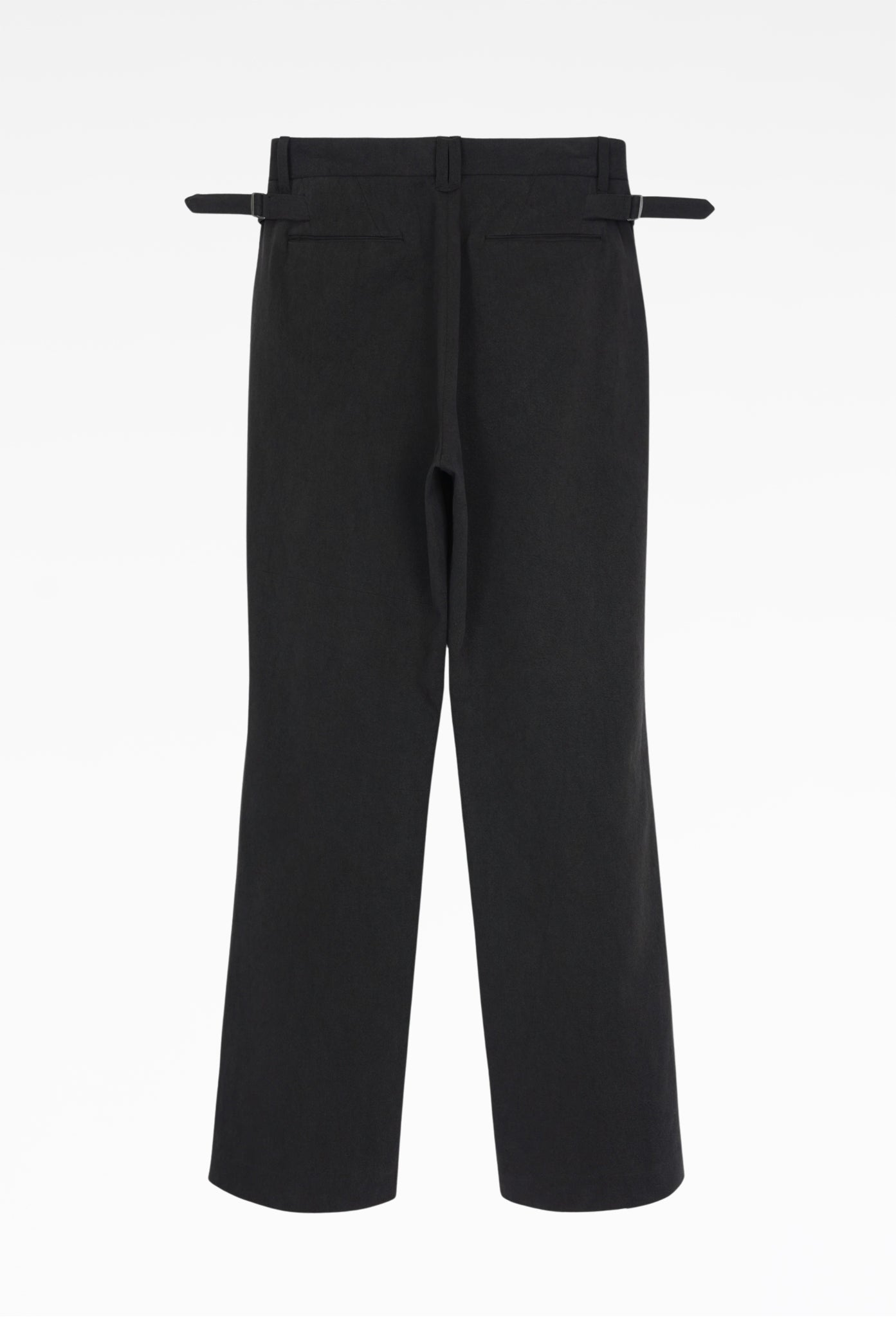 Faded Black Dylan Flared Trousers