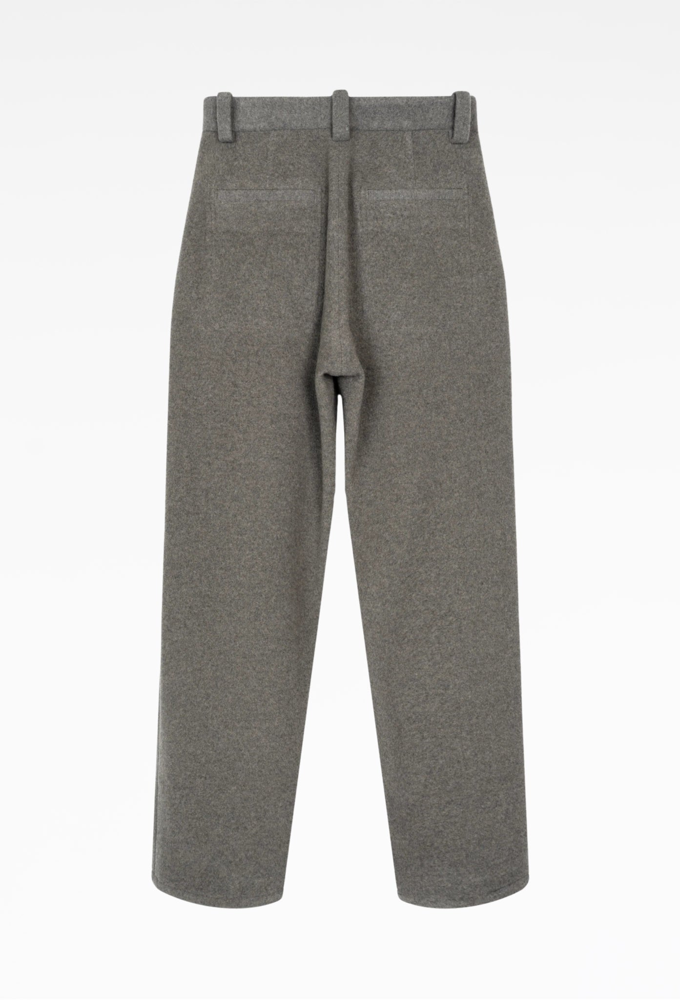 Grey Two-Tuck Pocket Trousers