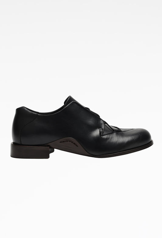 Sleek Black Derby