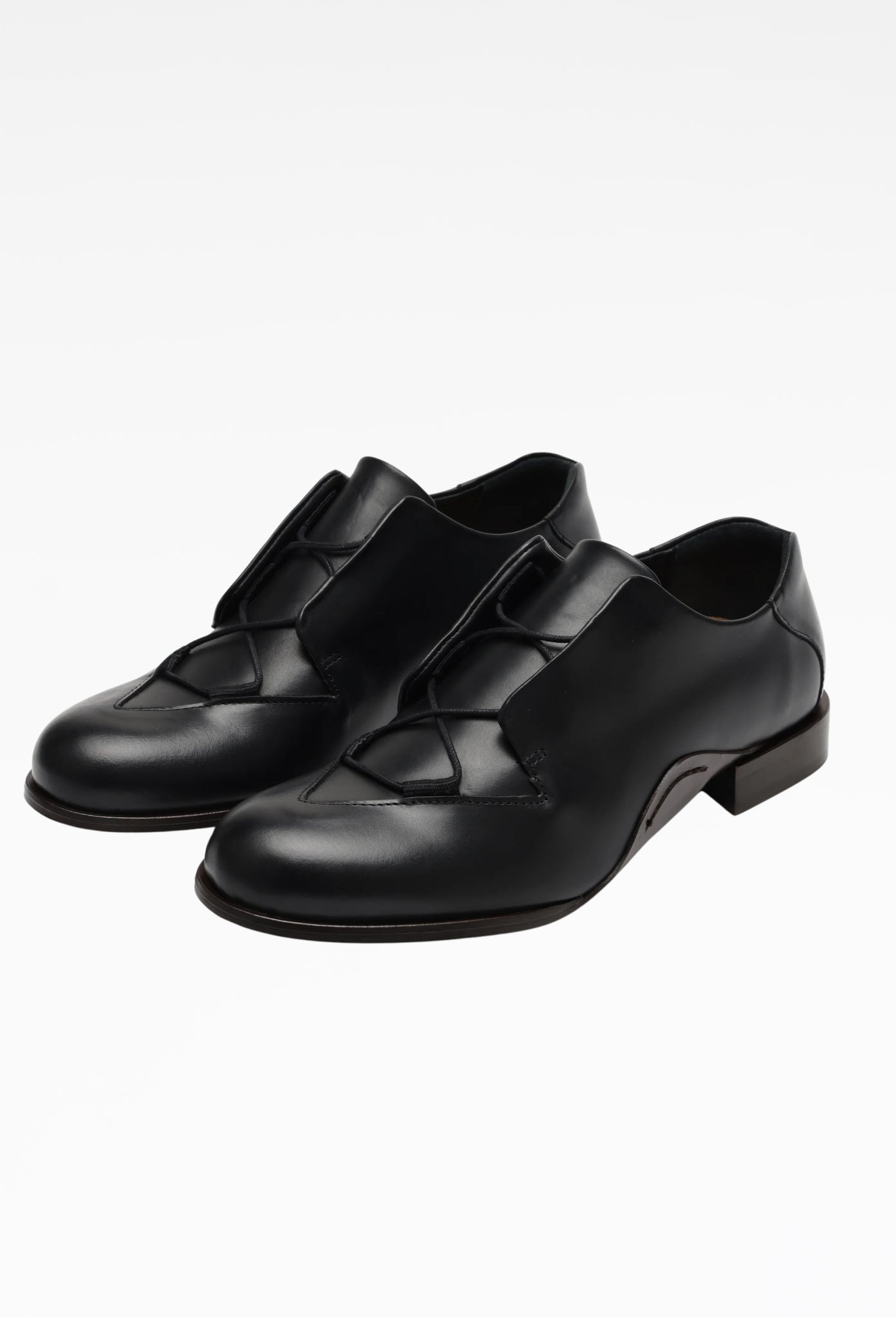 Sleek Black Derby