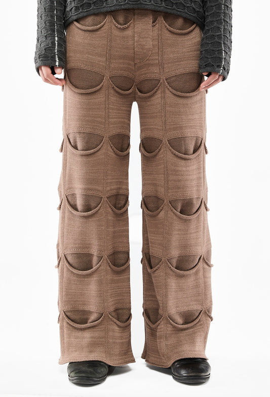 Brown Allpocket Pants