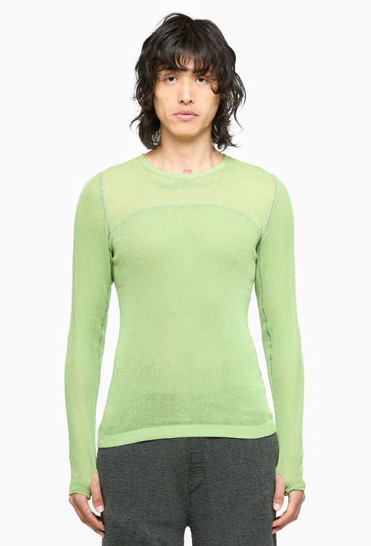 Almond Green Semis Tight Top