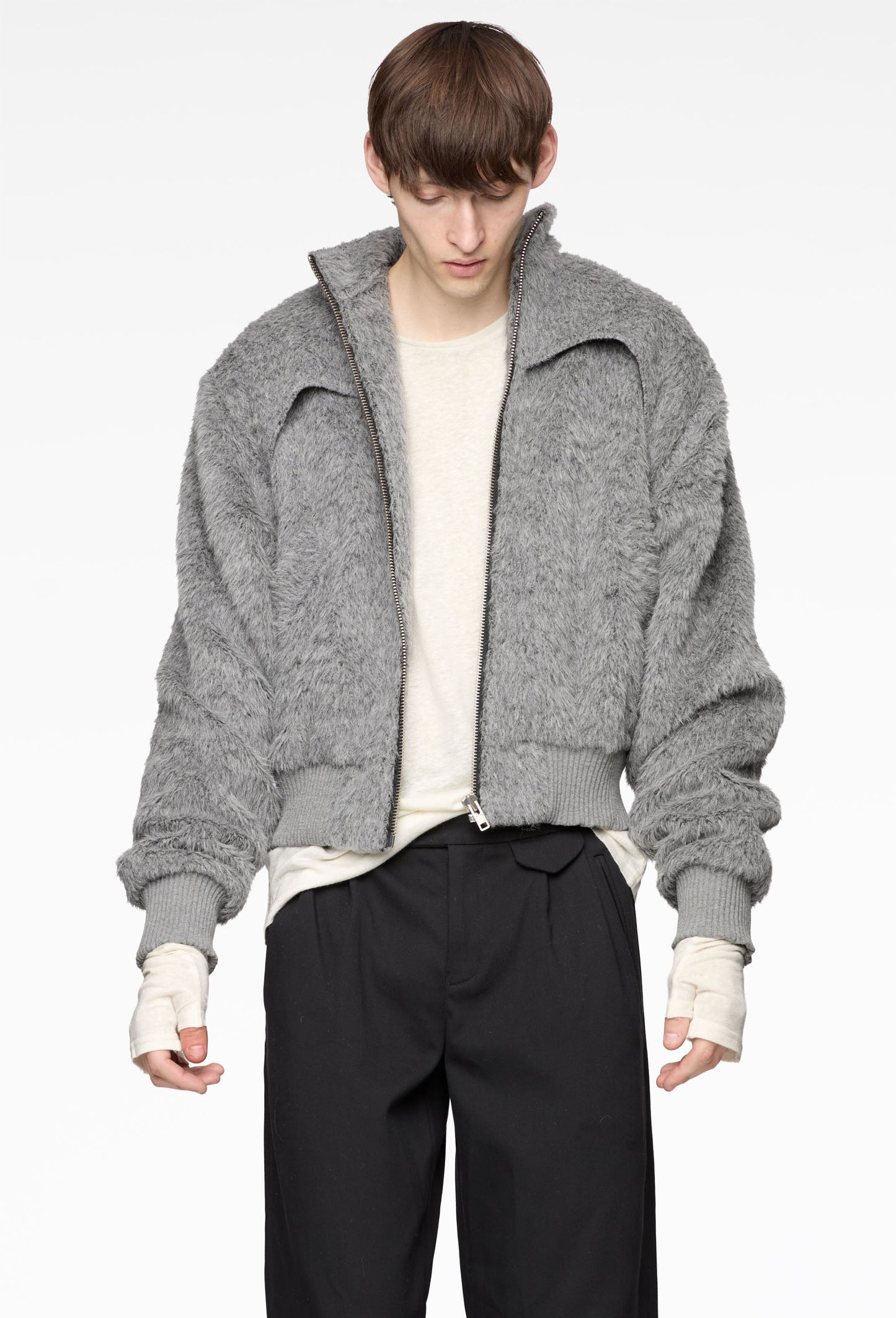 Alpaca Tracksuit Jacket