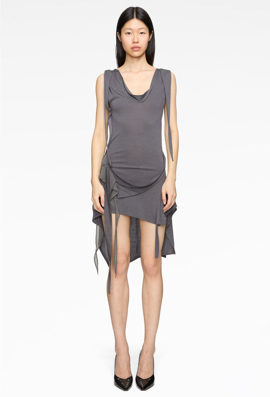Antro Dark Grey Dress