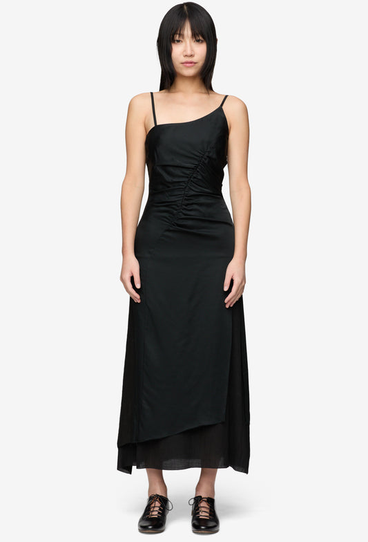 Black Asymmetrical Dress