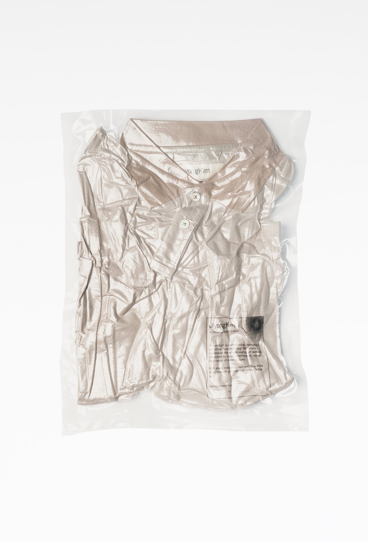 Beige Sun-Bleached Pack Polo T-Shirt (Long)