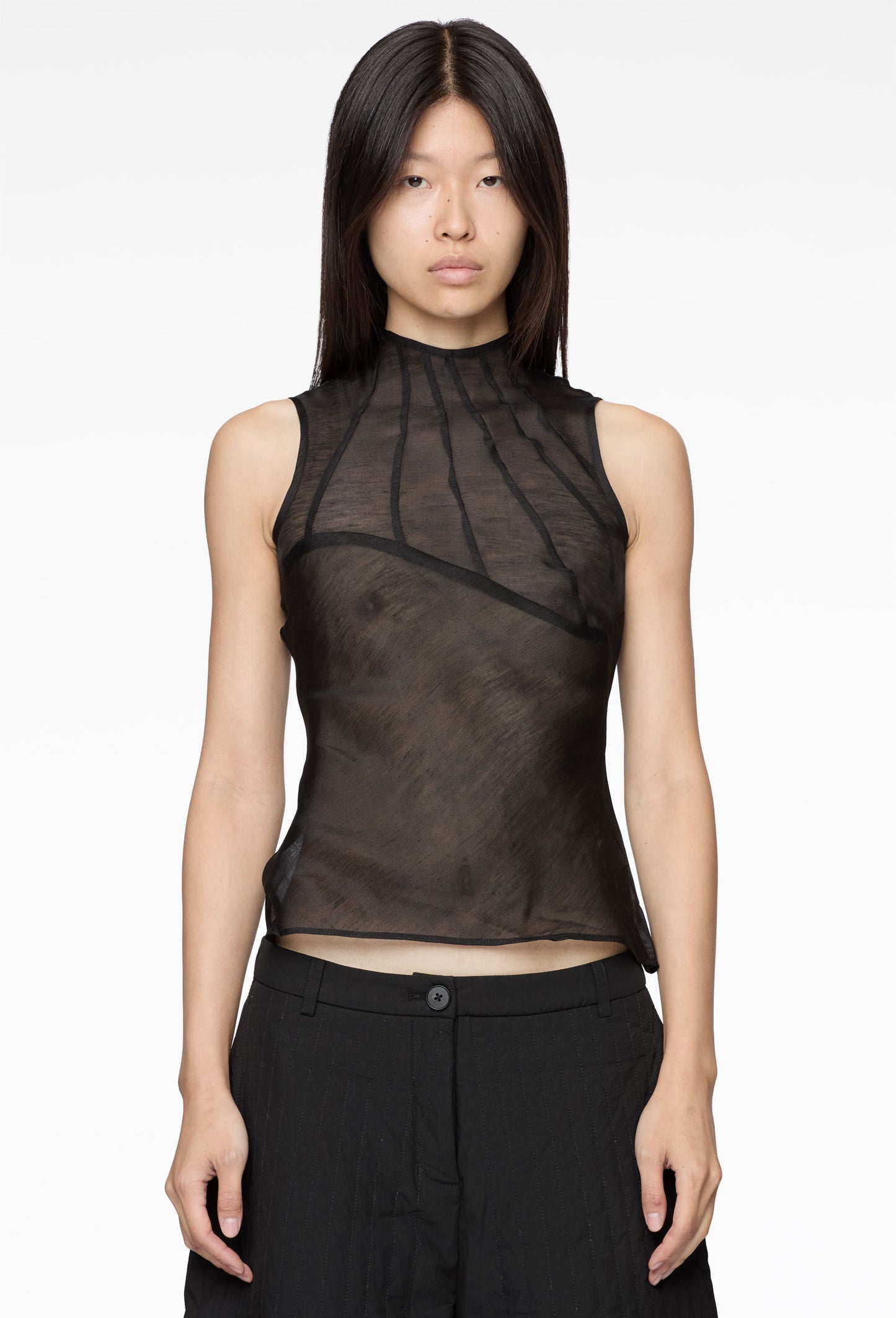 Black Ariette Top