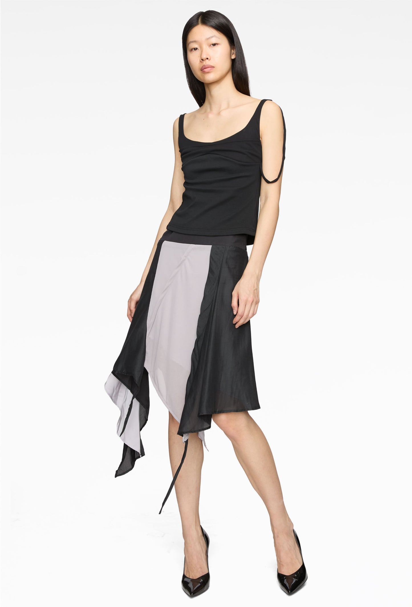 Black Barra Top - Komune Exclusive