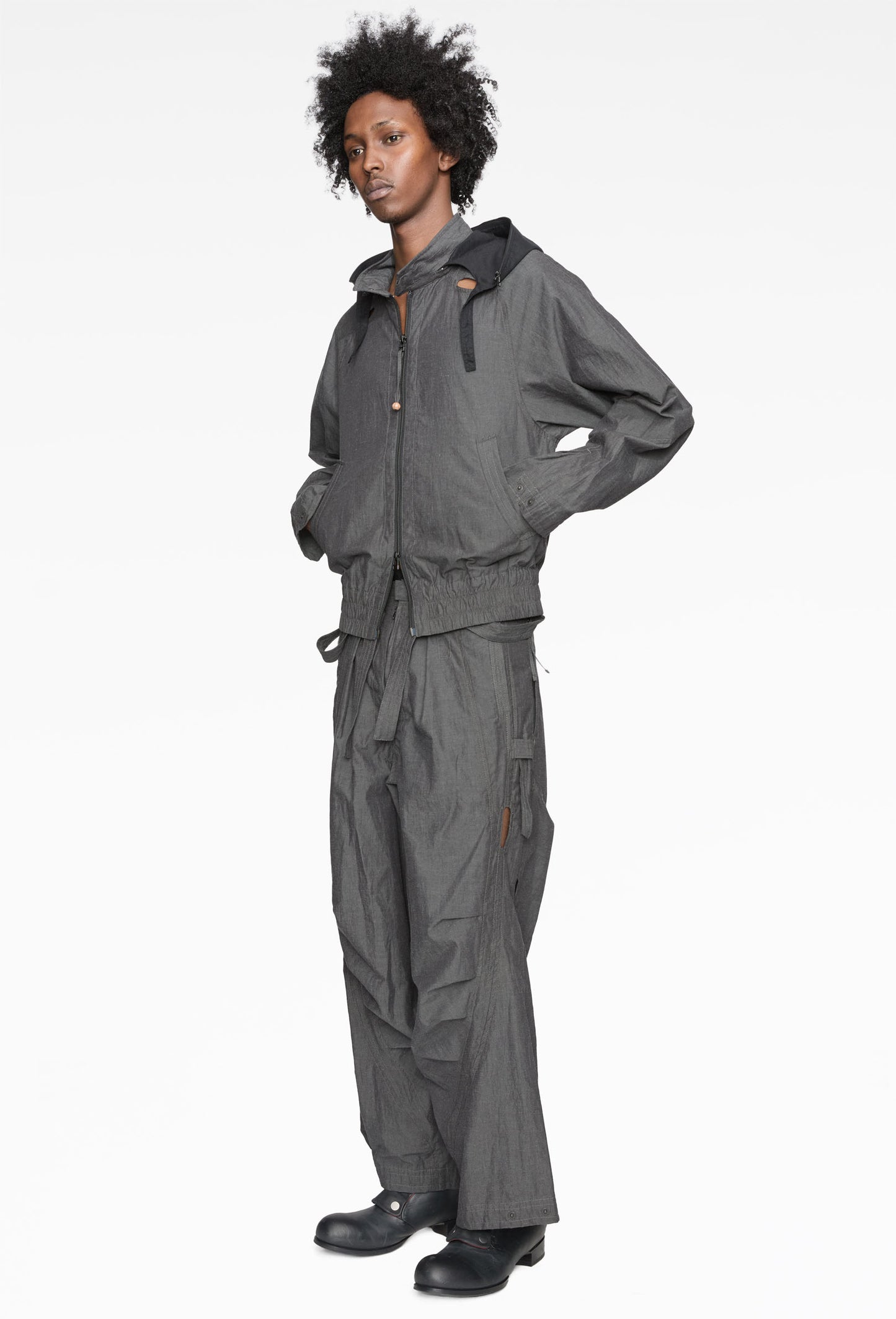 Black Basic Unit 01 Jacket (SS26)