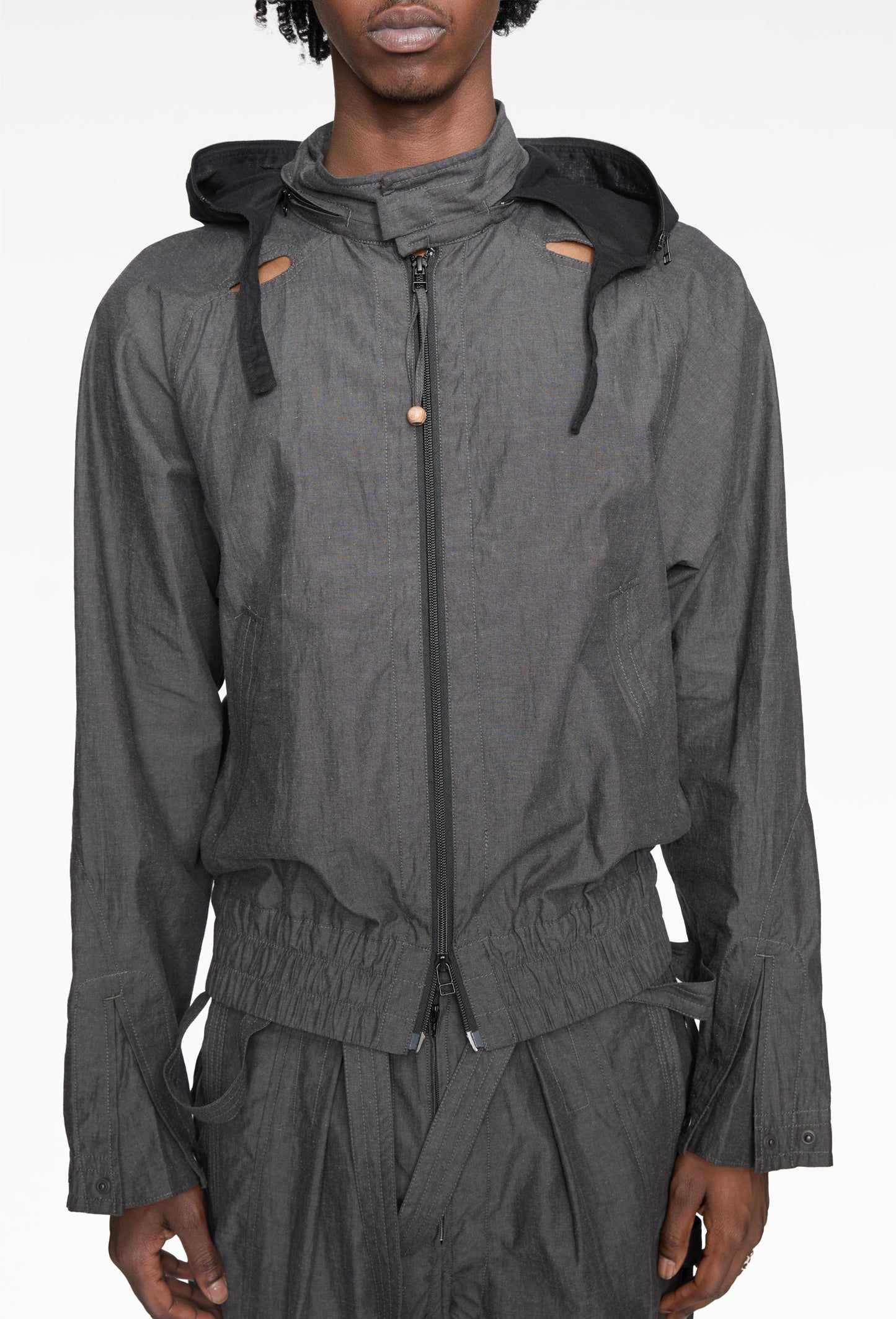Black Basic Unit 01 Jacket (SS26)