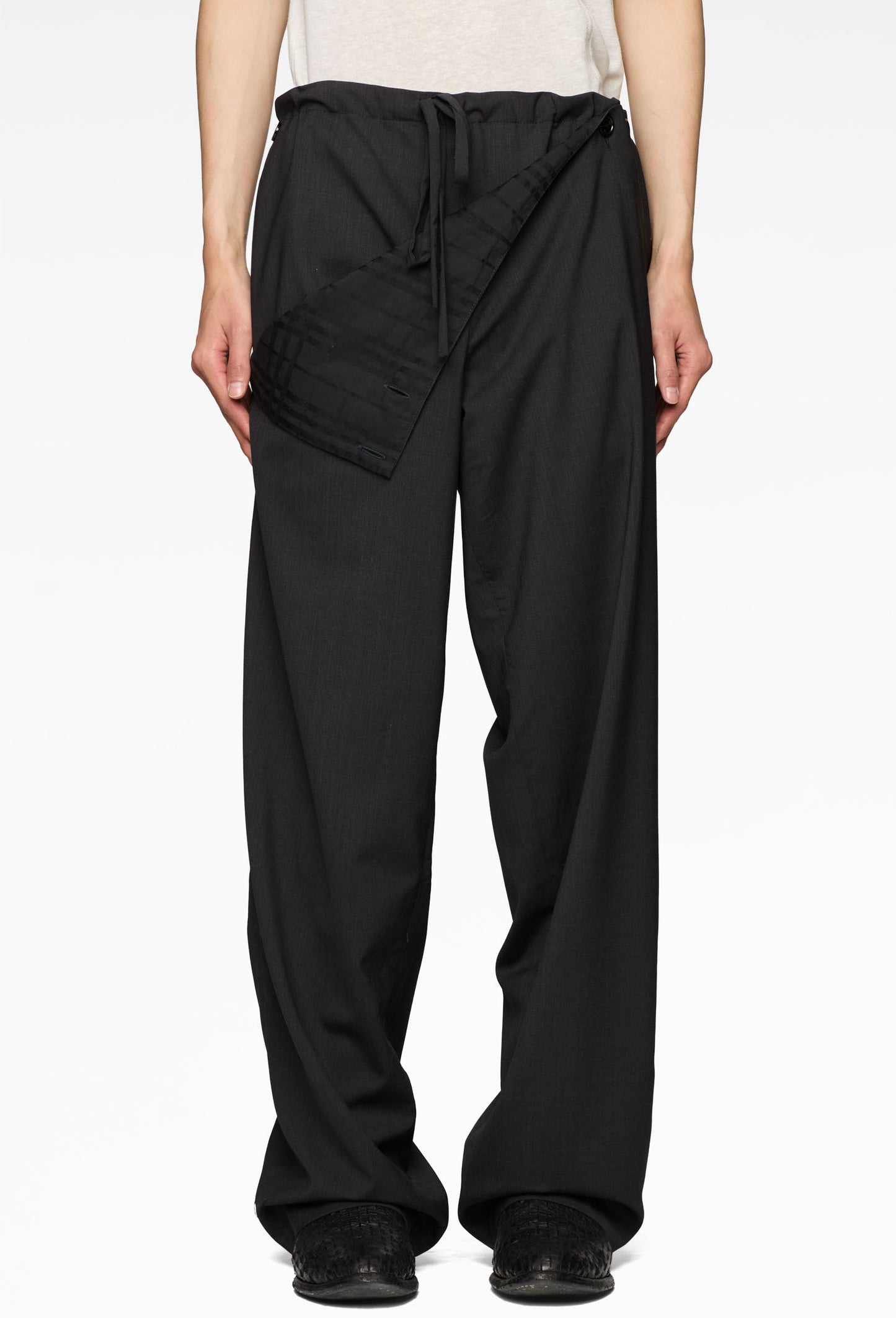 Black Button Up Pants