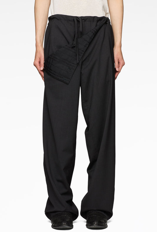 Black Button Up Pants