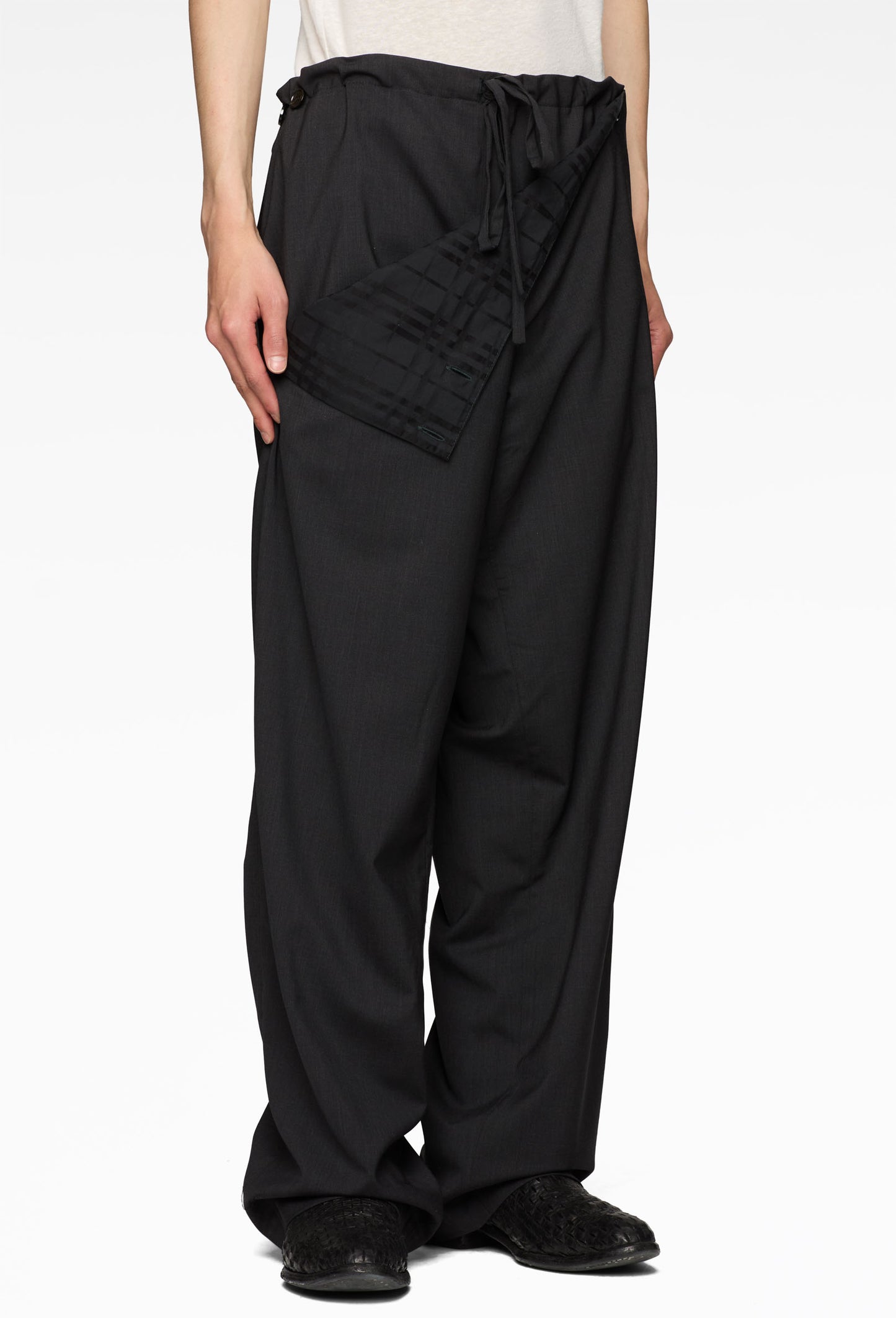 Black Button Up Pants