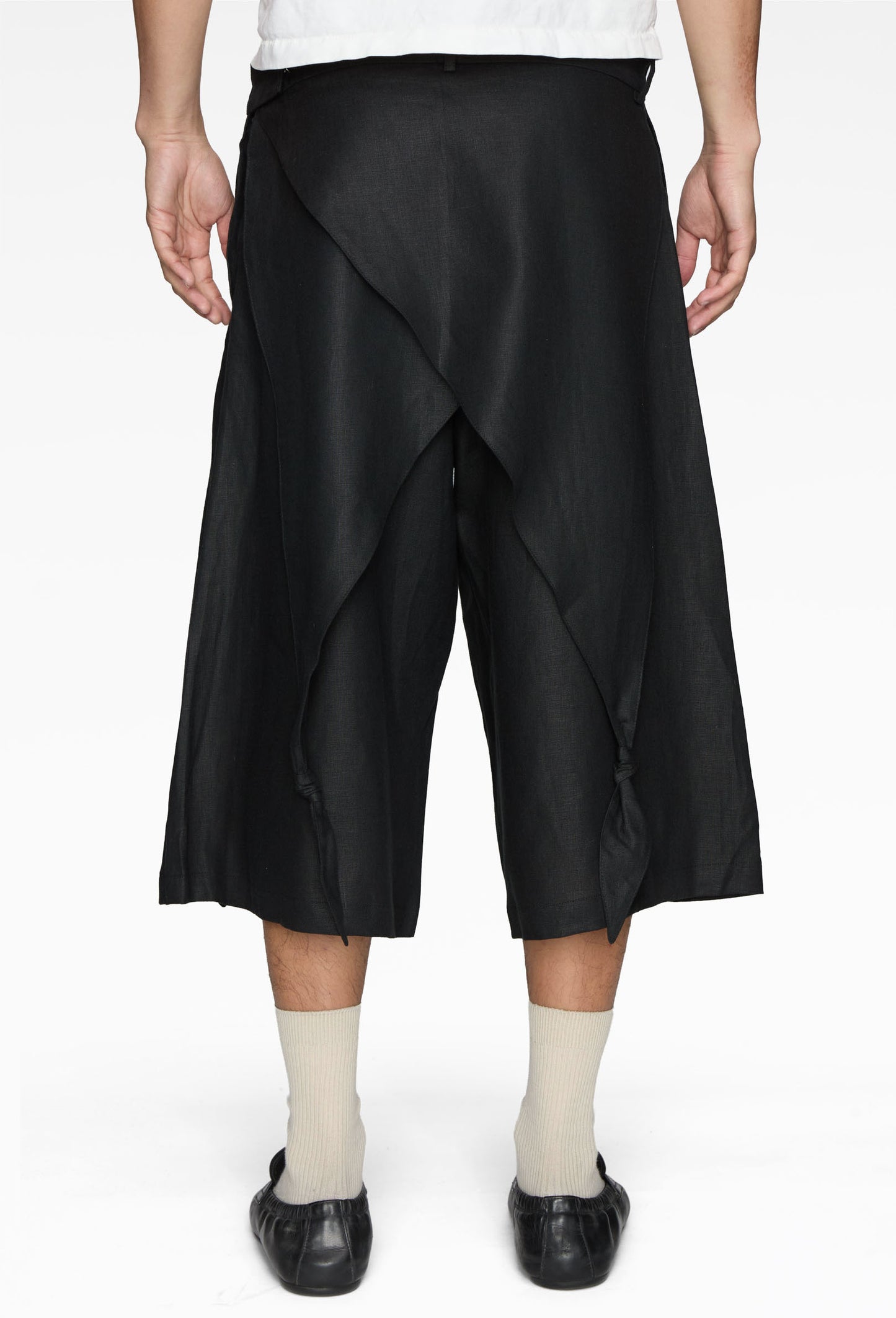 Black Drops Bermuda Shorts