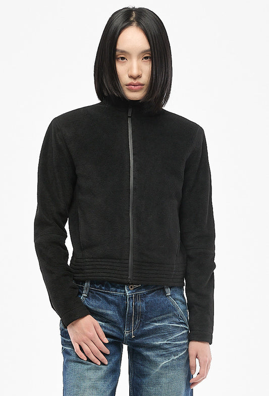Black Fleece Zip-Up