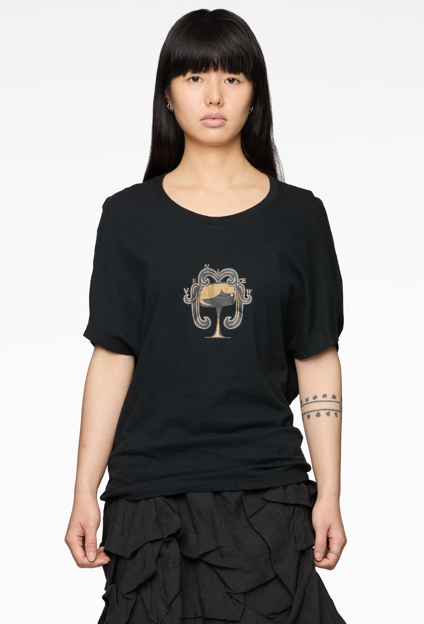 Black Fountain Tee