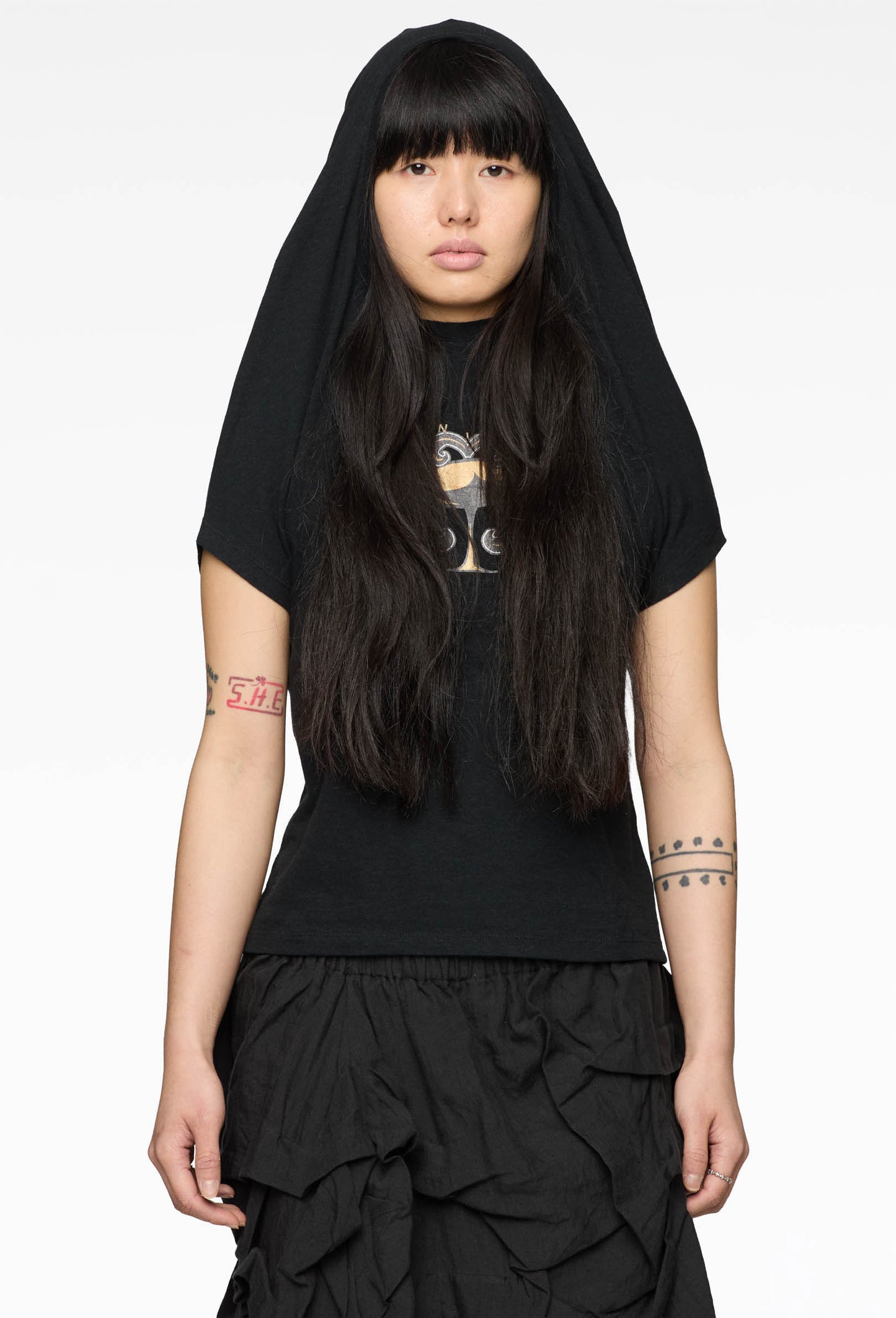 Black Fountain Tee