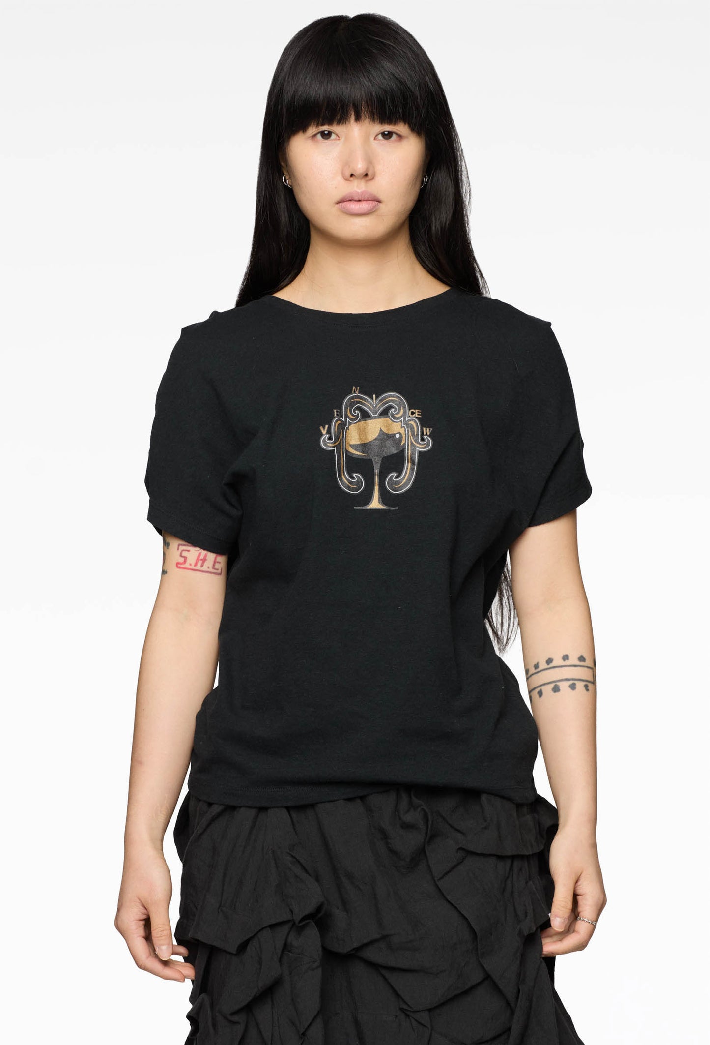 Black Fountain Tee