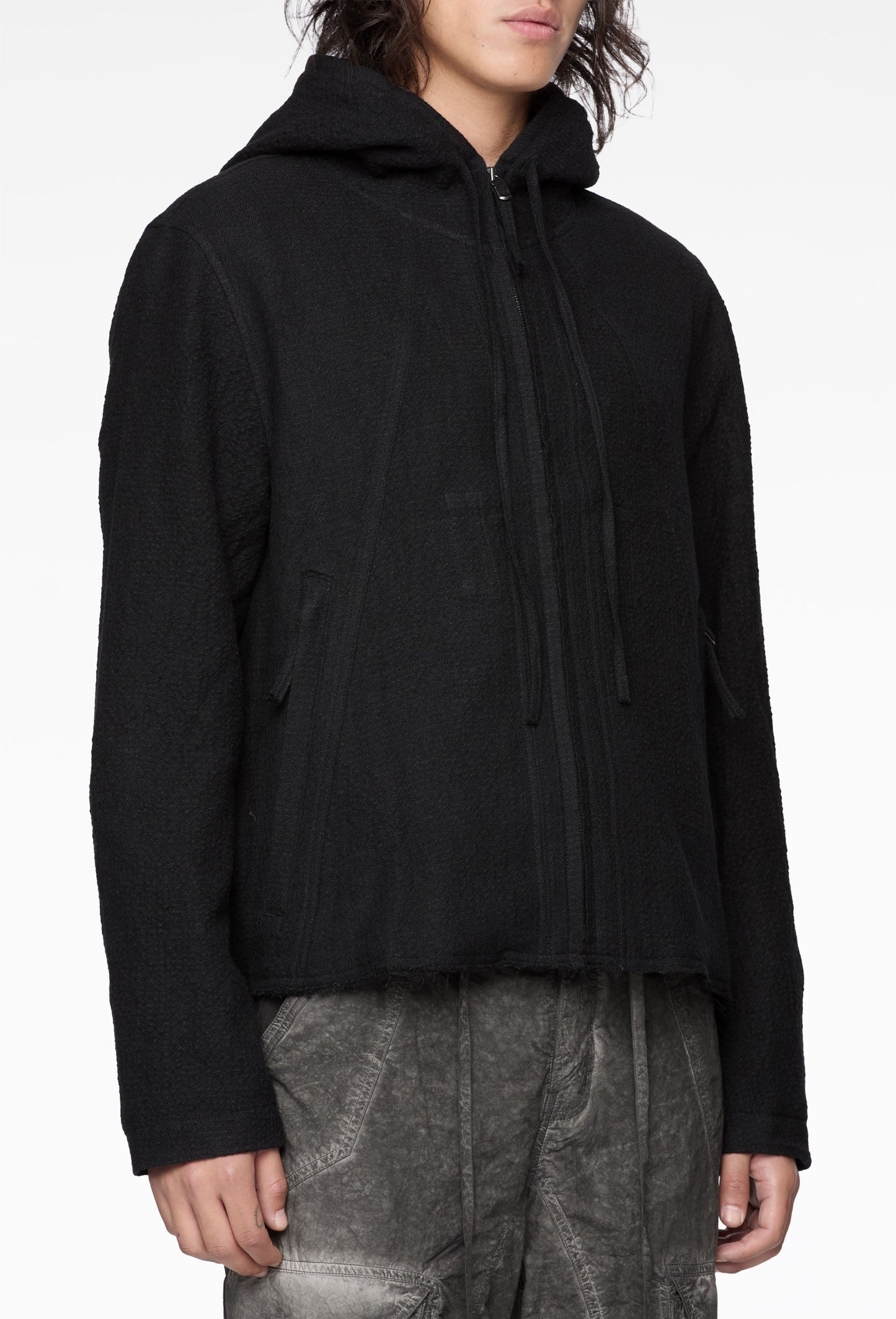 Black Hooded Jacket (FW25)