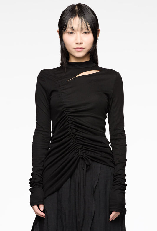 Black Knit Top