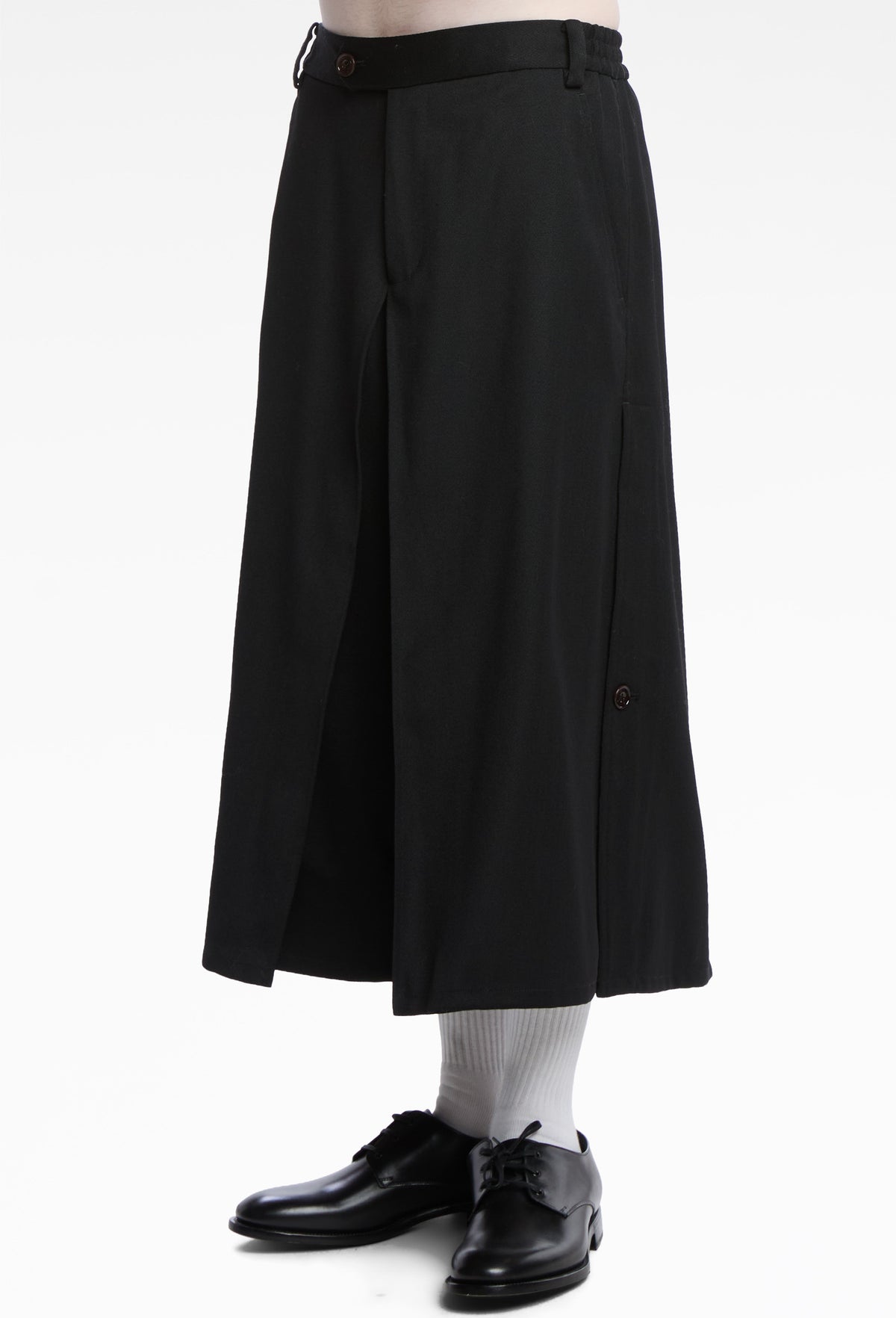 Black Layered Culotte