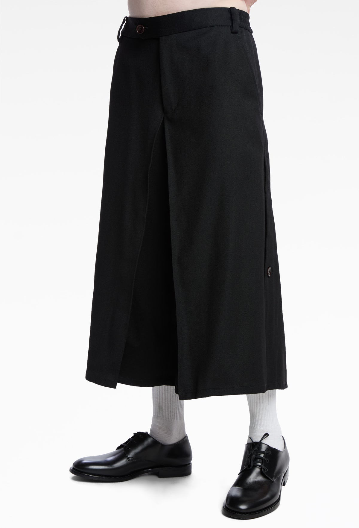 Black Layered Culotte