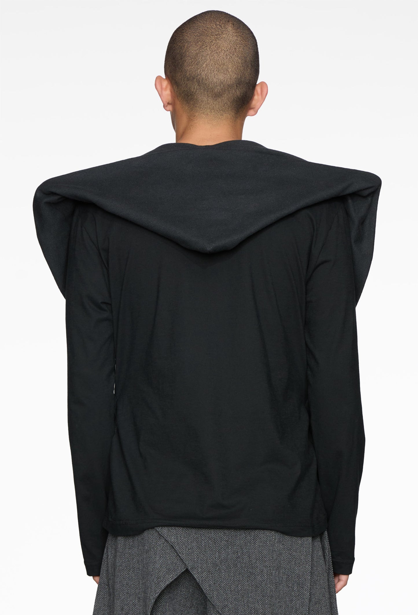 Black Lifted Henley